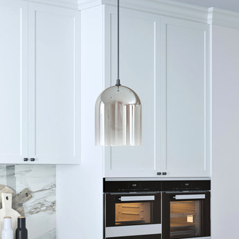 Marit 10" Wide Pendant with Glass Shade