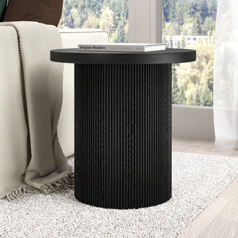Isa 22" Wide Round Side Table