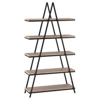 Conry 68'' Tall A-Frame Bookcase