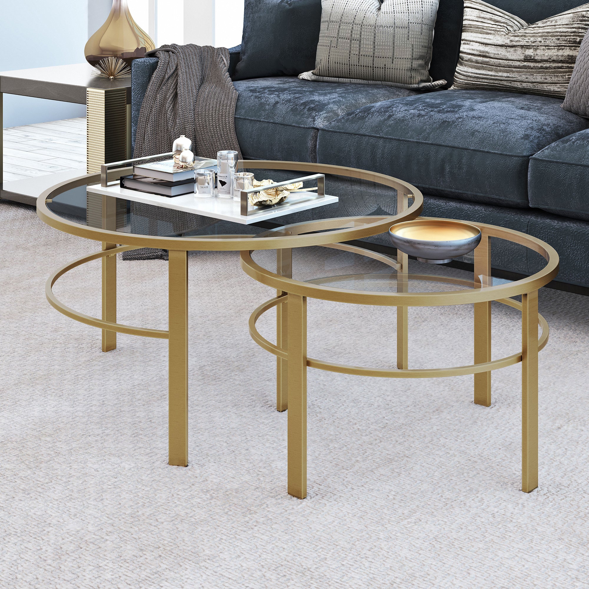 Hudson & Canal Gaia Nesting Coffee Ta...