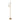 Basso 2-Light Torchiere Floor Lamp with Glass Shade
