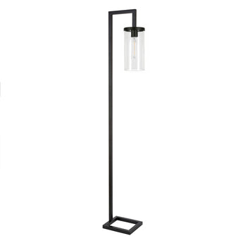 Malva 67.75" Tall Floor Lamp with Glass Shade