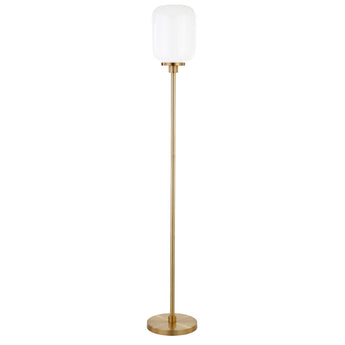 Agnolo 69" Tall Floor Lamp with Glass Shade
