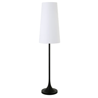 Yana 60" Tall Floor Lamp with Fabric Shade