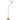 Callum Height-Adjustable Floor Lamp with Fabric Shade