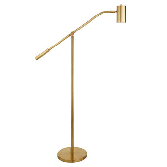 Willis Pharmacy Floor Lamp with Metal Shade