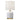 Esther 15" Tall Textured Ceramic Mini Lamp with Fabric Shade