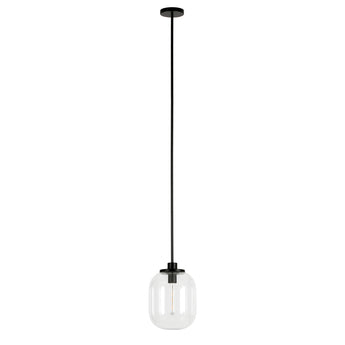 Agnolo 9.62" Wide Pendant with Glass Shade