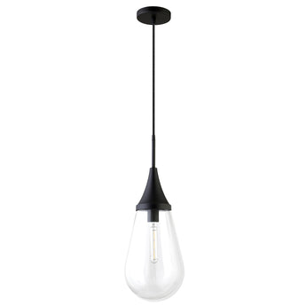 Ambrose 8.63" Wide Pendant with Glass Shade