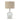 Helix 26.75" Tall Watermarked Table Lamp with Fabric Shade