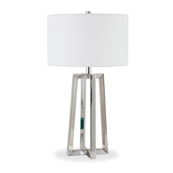 Helena 24.5" Tall Table Lamp with Fabric Shade