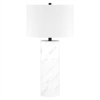 Elise 30" Tall Table Lamp with Fabric Shade