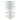 Jurrah 20" Tall Petite Ceramic Table Lamp with Fabric Shade
