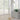 Challice Arc Floor Lamp with Glass Shade