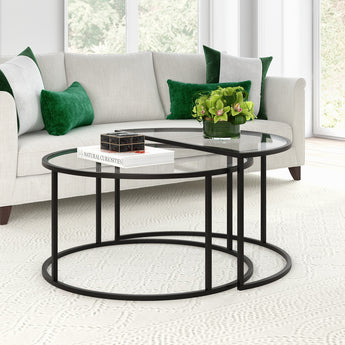 Luna & Demilune Nested Coffee Tables