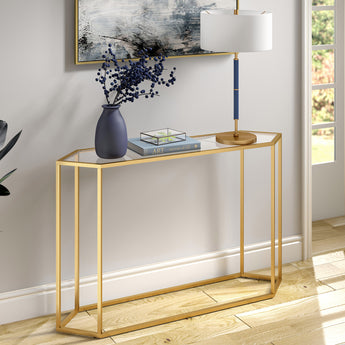 Beck 48'' Wide Hexagonal Console Table
