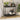 Riyo 33" Wide Rectangular Bar Cart