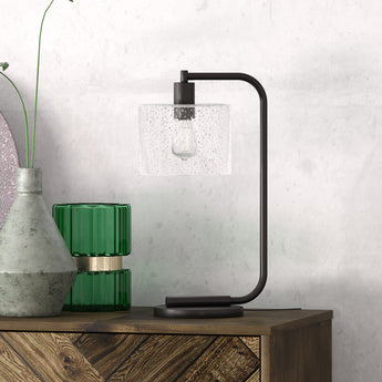 Cadmus 20.5" Tall Table Lamp with Glass Shade