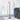 Estella Two-Tone Floor Lamp with Fabric Shade