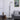 Antho Height-Adjustable Floor Lamp with Glass Shade