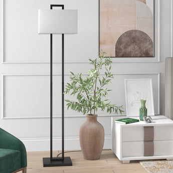 Adair 68" Tall Floor Lamp with Fabric Shade