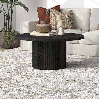 Rollan 32" Wide Round Coffee Table
